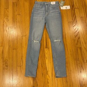 H&M Girls Black Denim Jeggings size 14